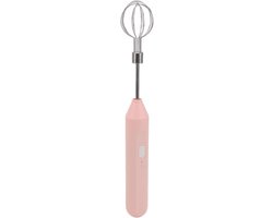 Elektrische Handmixer - Draadloze Klopper - Creme Opschuimen - Drie Snelheden - 1200mAh Batterij - Roze