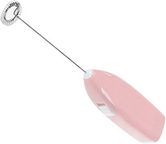 Elektrische Handmixer - Draadloze Mixer - Drankjes Mengen - Compact Ontwerp - 8 Inch - Roze