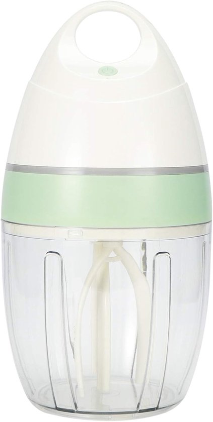 Elektrische Handmixer - Eierklopper - Bakken en Maken - Geluidsarm Mengen - 900 Ml Container - Wit