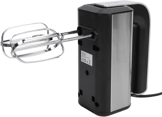 Elektrische Handmixer - Eierklopper Voedselmixer - Bakken Koken Mengen - Instelbare Vermogenssnelheid - 21D x 205B x 95H cm