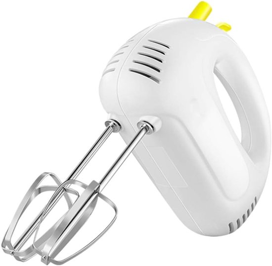 Elektrische Handmixer - Keukenmachine Garde - Thuis Bakken - 5 Snelheden - 150 Watt - Wit
