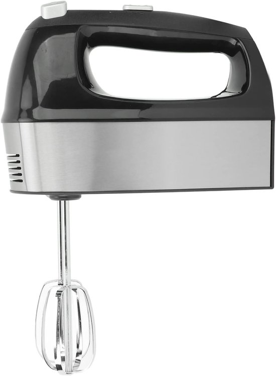 Elektrische Handmixer - Keukenmixer - Bakken en Koken - 5 Snelheidsinstellingen - 500 W Vermogen - Zilver