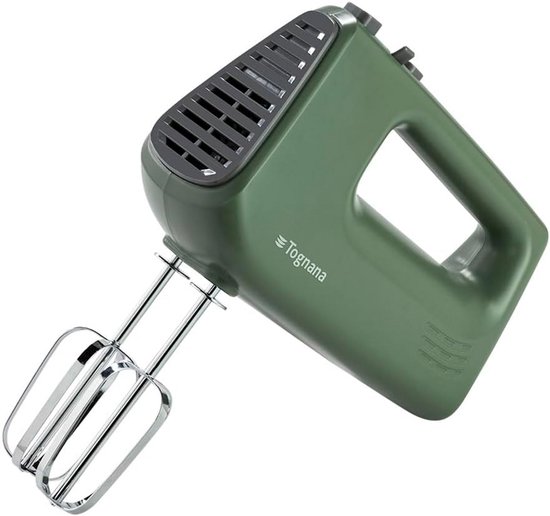 Elektrische Handmixer - Keukenmixer - Bakken en Koken - Zelfdragende Functie - 400 Watt - Saliegroen