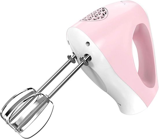 Elektrische Handmixer - Keukenmixer - Bakken en Maken - 5 Snelheden Instelbaar - 08 kg - Zwart