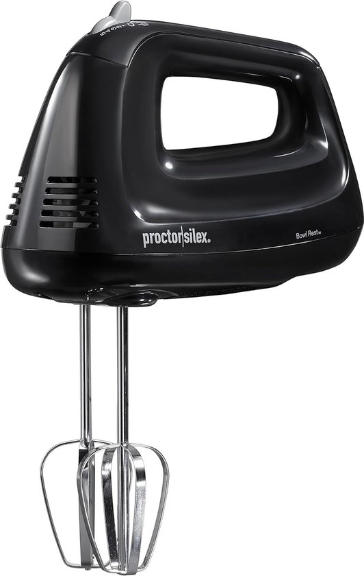 Elektrische Handmixer - Keukenmixer - Beslag Maken - 5 Snelheden - 215 Watt - Zwart