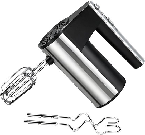 Elektrische Handmixer - Keukenmixer Beslagmaker - Bakken En Koken - Stabiele Snelheidsregeling - 95 x 175 x 95 cm - Wit