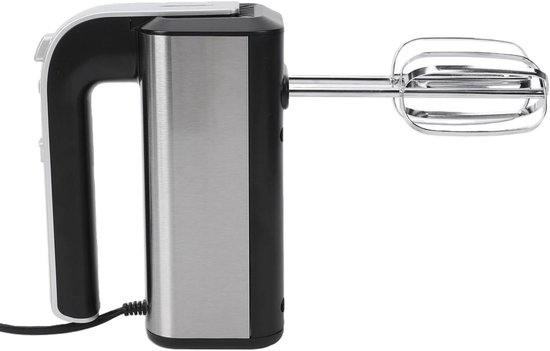 Elektrische Handmixer - Keukenmixer Beslagmixer - Bakken en Mixen - Instelbare Snelheid - 21D x 205B x 95H cm - Wit