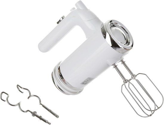 Elektrische Handmixer - Keukenmixer Gardes - Bakken Mixen - 3 Snelheden - 250 Watt - Wit