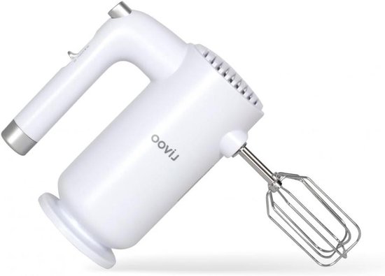 Elektrische Handmixer - Keukenmixer Mixer - Bakken Maken - 5 Snelheden Turbo - 250 Watt - Wit
