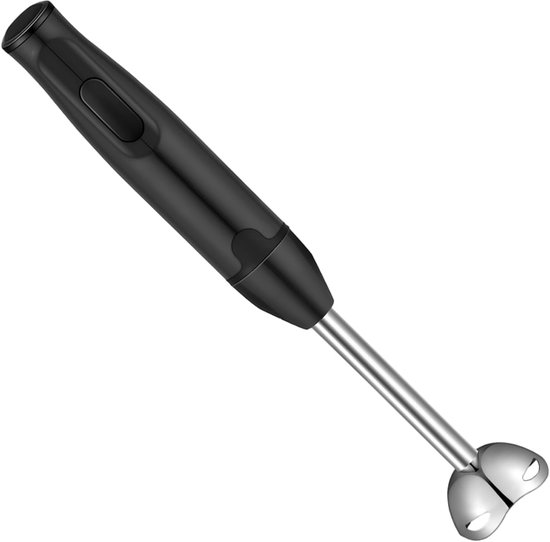 Elektrische handmixer - Keukenmixer staafmixer - Maaltijden bereiden - Krachtige 400W motor - 38 cm lengte - Zwart