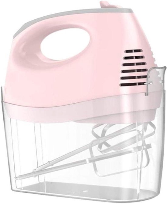 Elektrische handmixer - Keukenmixer - Voor bakken en mixen - 5 snelheden - Compact ontwerp - Witte uitvoering