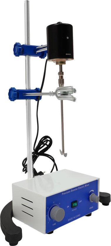 Elektrische Handmixer Laboratorium - 60 W Vermogen - 0-2800 RPM Snelheid - 7 kg Gewicht - Overhead Mixer