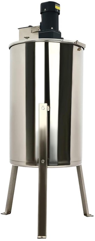 Elektrische Honingslinger - Honing centrifuge - Honing Verwerken - Roestvrij Staal - 38 x 60 cm - Zilver van Merkloos