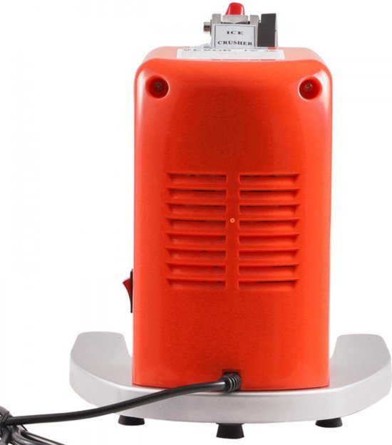 Elektrische ijsbreker machine - Ijsscheermachine - 100 kg/u - Roestvrijstaal - 300 W - Extra messen van Royal Catering