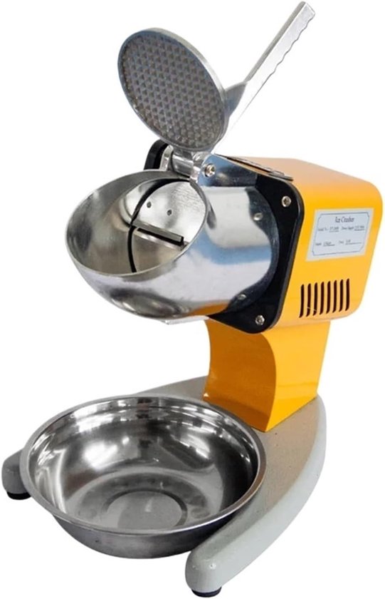 Elektrische Ijsbreker - Scheerapparaat Slush Molen - Snelle IJsbereiding - Krachtige 200W Motor - 40cm Hoog