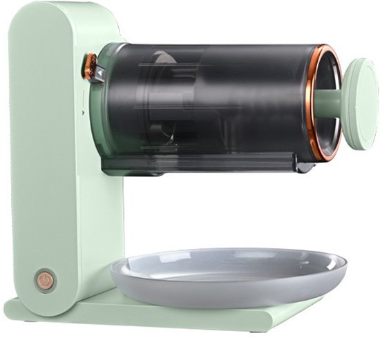 Elektrische ijsrasp – Sneeuw ijsmachine, oplaadbaar, stil, met ijsvormen van Merkloos