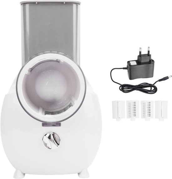 Elektrische Kaasrasp - Groenten Snijder - Salade Maken - Automatische Uitschakeling - 29x17x17cm - Wit