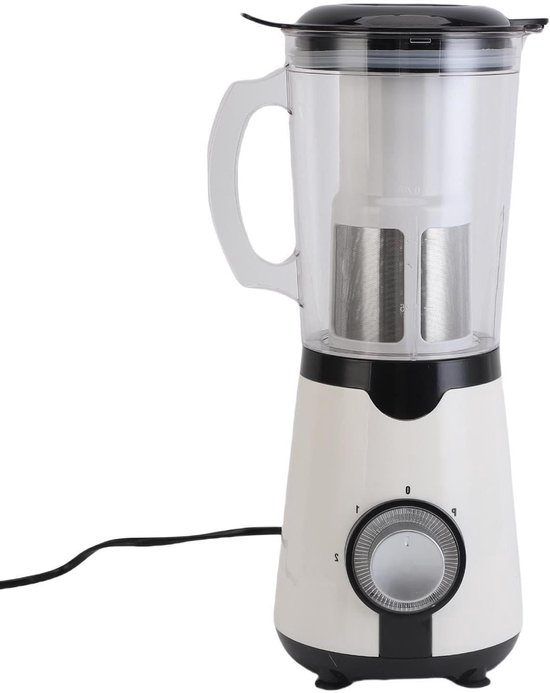 Elektrische Keukenmachine - Blender Molen Sapcentrifuge - Maaltijden Bereiden - Krachtige Koperen Motor - 38x24x16 cm - Zwart