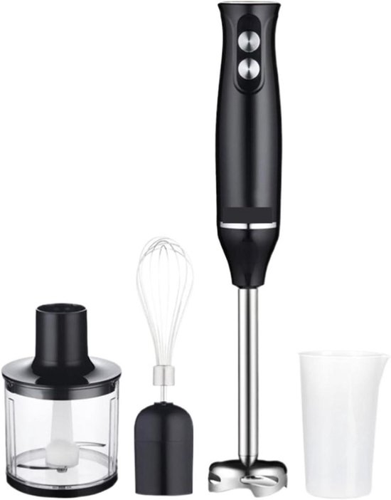 Elektrische Keukenmixer - Handmixer Deegmixer - Bakken en Koken - Dubbele Snelheidsregeling - 500W - Wit