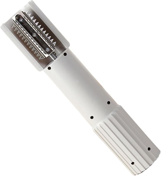 Elektrische Keukenrasp - Automatische Rasper - Voedselbereiding Vereenvoudigen - Draadloos en Anti-spat - 24.5 cm Lengte - Romig