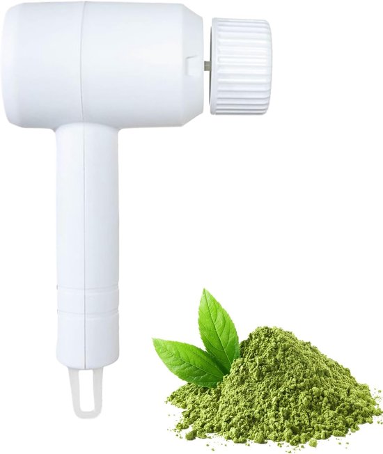 Elektrische Klopper - Matcha Mixer - Drankjes Maken - Snel Mixen - 20.5 cm - Wit