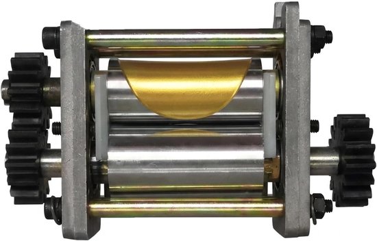 Elektrische Knoedelmachine - Wonton Huid Machine - Snel Knoedels Maken - Vervangbare Mallen - 9 cm - Zilver en Zwart