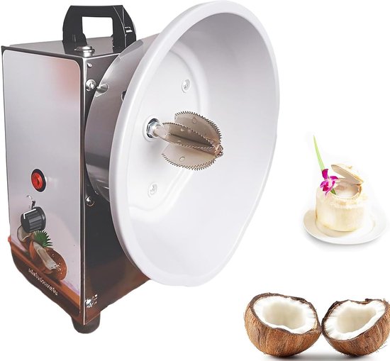 Elektrische Kokos Rasp - Kokos Schraper - Keuken Restaurant - 3 Snelheden Instelbaar - 35kg Per Uur van Merkloos
