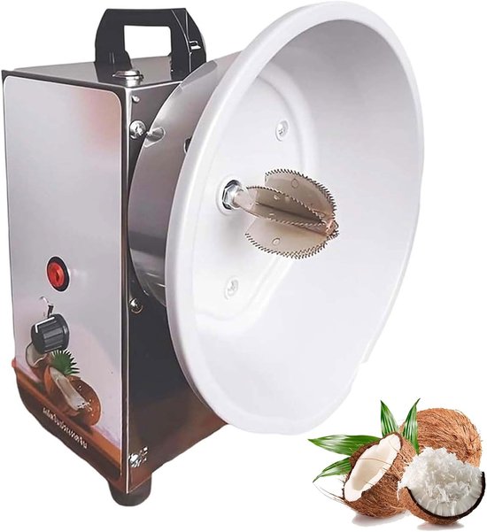 Elektrische Kokosrasp - Kokosvlees Verwijderaar - Professionele Keuken - Verstelbare Snelheid - 25x25x32cm
