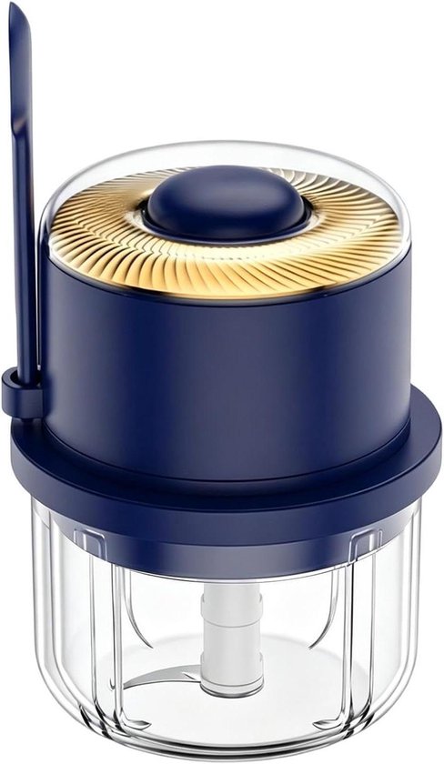 Elektrische Mini Chopper,Snelle Anti-Spat Keuken Gadgets - Mini Foodprocessor Uienhakker,Voor Gember, Vlees, Chili, Groente, Fruit, Puree Voor Thuis, Keuken, Appartement En BBQ