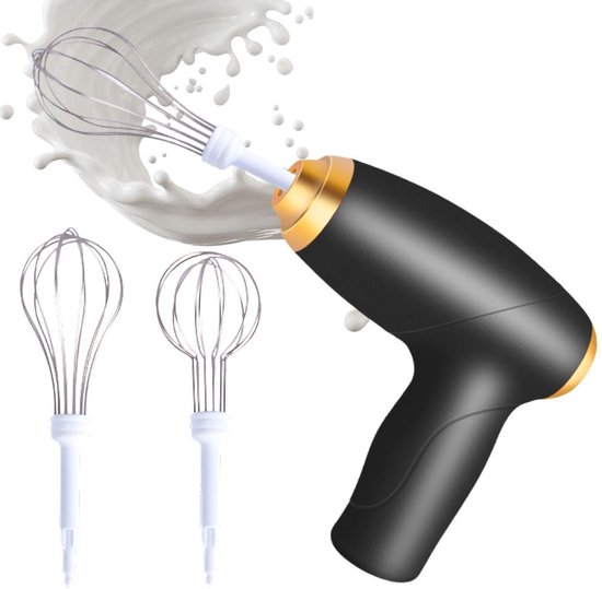 Elektrische Mixer - Draadloze Oplaadbare USB Handmixer van Innogear.