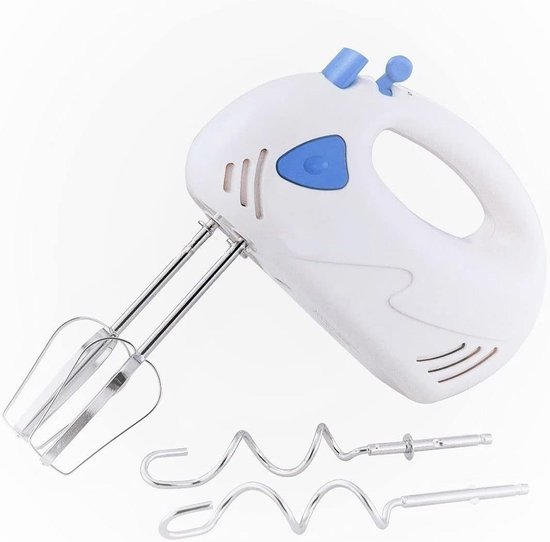 Elektrische mixer - Handmixer keuken - Bakken en mixen - 7 snelheden - 18 cm - Variërend