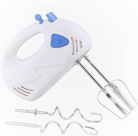 Elektrische Mixer - Handmixer Keukenmixer - Bakken en Koken - Dubbele Garde Set - 18 x 11.5 x 7 cm
