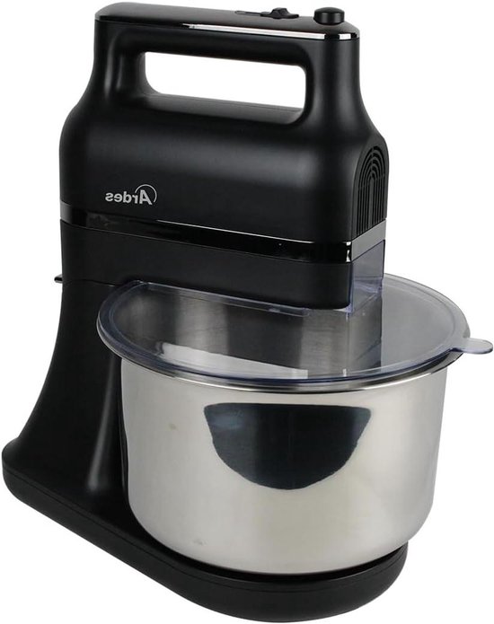 Elektrische Mixer - Keukenmachine Handmixer - Bakken En Koken - Zelfdraaiende Kom - 35 Liter - Zwart
