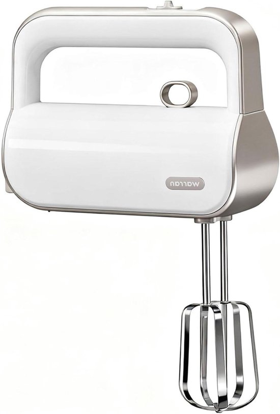 Elektrische Mixer - Keukenmixer Handmixer - Bakken en Maken - 5 Snelheden Turbo - 300 Watt - Champagne Goud
