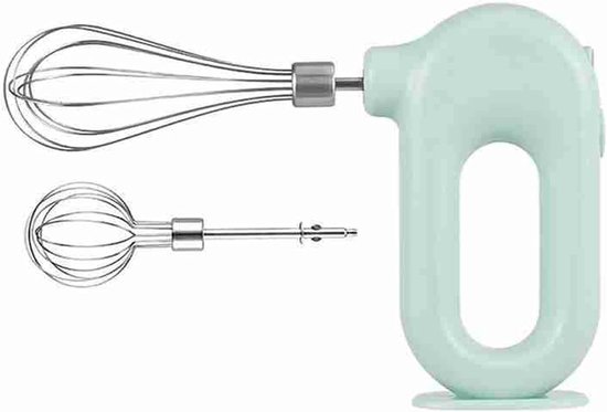Elektrische Mixer - Melkopschuimer Garde - Drankjes Maken - 4 Mix Snelheden - USB Oplaadbaar - Wit