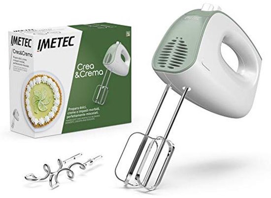 Elektrische mixer met extra lange gardes voor dessert en deeg - 500 W, 5 snelheden