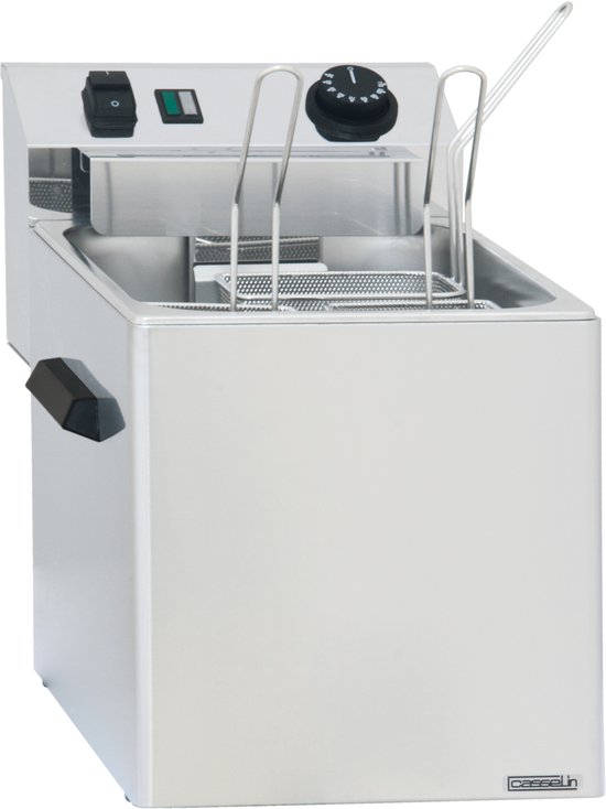 Elektrische pastakoker met 3 mandjes - casselin - ccap3p van Merkloos