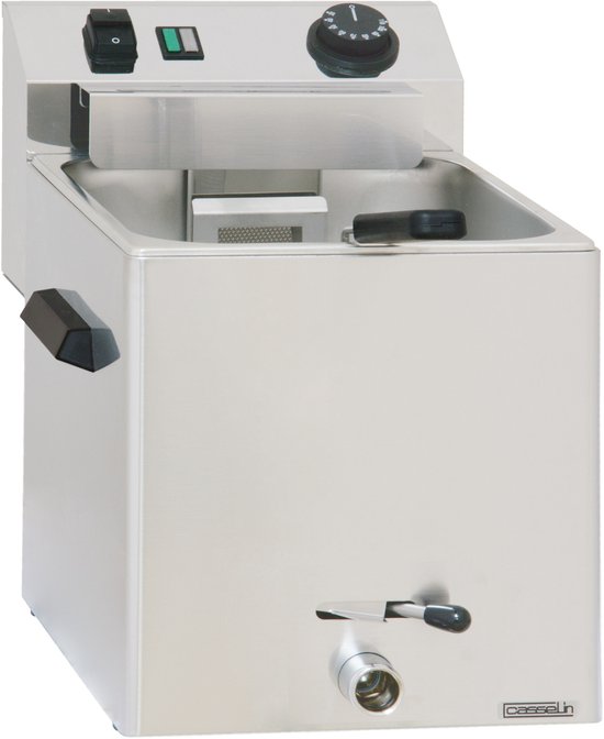 elektrische pastakoker met aftapkraan 1 mand - casselin - ccapv1g van Merkloos
