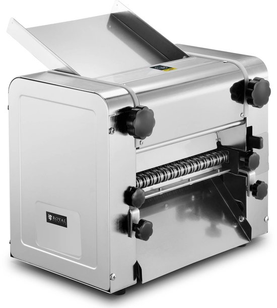 Elektrische pastamachine - 26 cm - 1 tot 14 mm deegdikte - Royal Catering