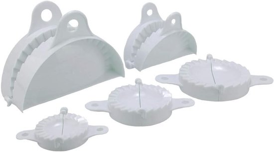 Elektrische pastamachine - Wit - 17,5 tot 6 cm - Kunststof deegvormset - Voor zelfgemaakte pasta