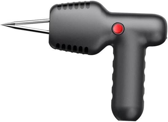 Elektrische Pluimveeplukker - Draagbare Kippenplukmachine voor Gevogelte - Handapparaat voor Verwijderen van Veren - Automatische Kortharenplukker - 2400mAh Oplaadbaar - Zwart van Merkloos