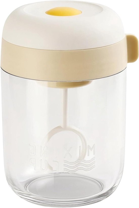 Elektrische Roommixer - Eierklopper Mixer - Keuken Gemak - Met Eigeelfilter - 115 x 10 cm - Beige van Merkloos