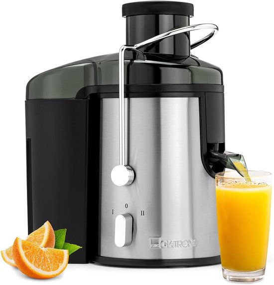 Elektrische Sappers Centrifuge - 400 Watt Motor - Grote Vulschacht - 1,5 Liter Capaciteit - Druppelstop - Fruitmolen