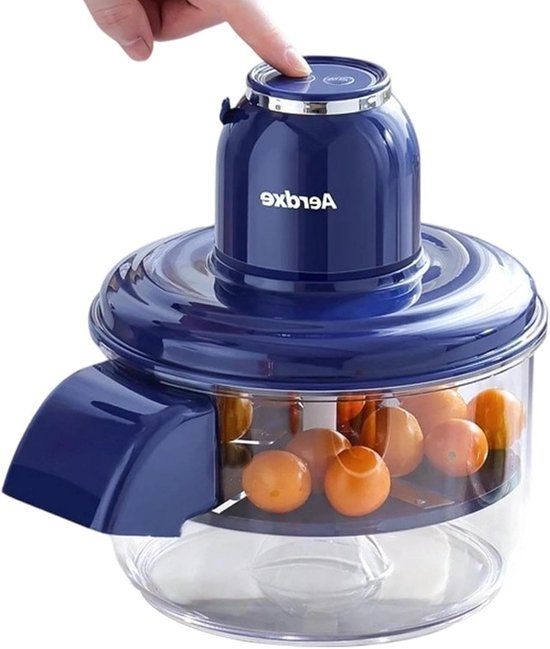 Elektrische Schilmachine - Keuken Gereedschap - Fruit Snel Schillen - Automatische Pel Functie - 20x20x18cm - Enkel Attribuut