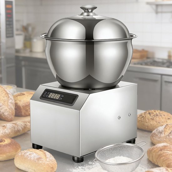 Elektrische Spiraalmixer - Deegkneedmachine - Professioneel Koken - Dubbele Roterende Arm - 11/18 Lbs Capaciteit - Meerkleurig van Merkloos