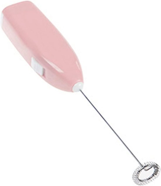 Elektrische Staafmixer - Handmixer Draadloze Mixer - Koffie Opschuimen - Kleine Compacte Mixer - 60 Gram - Roze