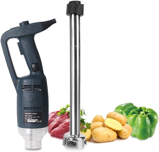 Elektrische Staafmixer - Keukenmixer - Professioneel Koken - Krachtige Motor - 500mm Lengte - Zilver