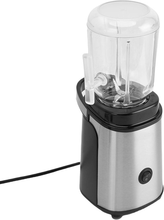 Elektrische Voedselblender - Keukenmachine Sapcentrifuge - Maaltijden Bereiden - 4-in-1 Functionaliteit - 36x20x12 cm - Zwart