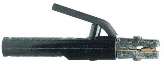Elektrodehouder - Lasapparaat Accessoire - Metaal Bewerken - Volledig Geïsoleerd - Tot 200 A - Zwart