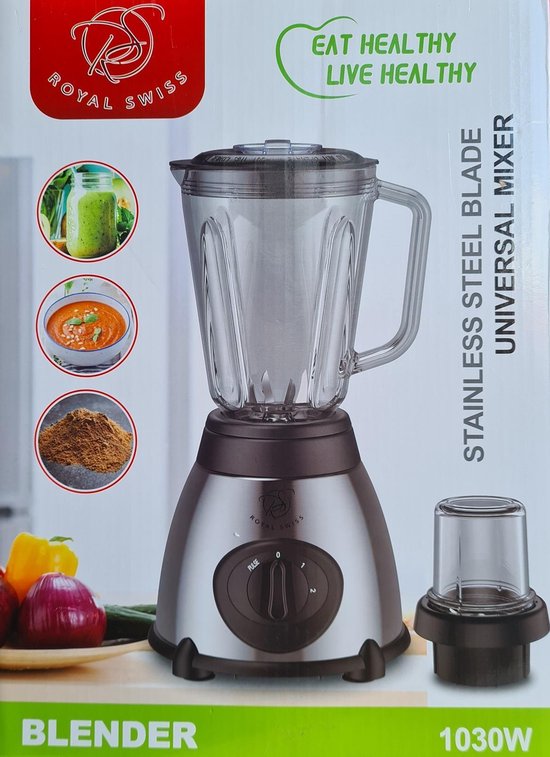 Elektronische Blender+Mini Blender (van glas gemaakt) van Merkloos